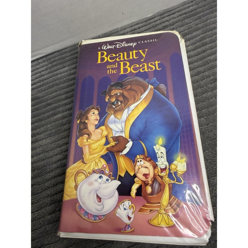 RARE Black Diamond Edition Beauty And The Beast VHS Disney Collectors Piece